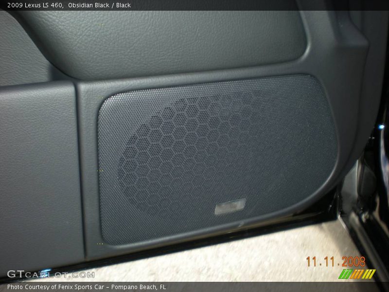 Obsidian Black / Black 2009 Lexus LS 460