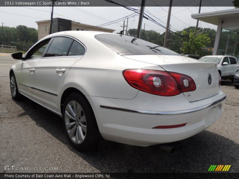 Candy White / Black 2011 Volkswagen CC Sport