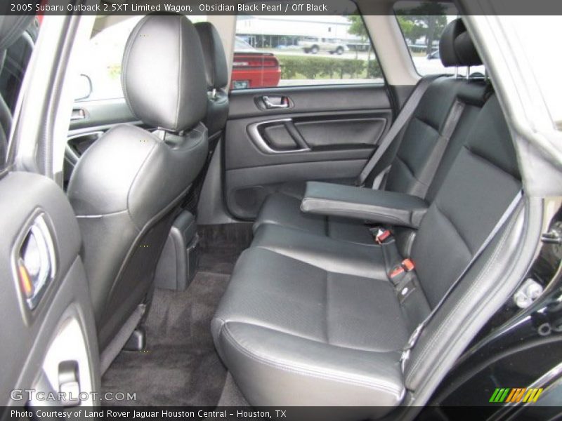 Obsidian Black Pearl / Off Black 2005 Subaru Outback 2.5XT Limited Wagon