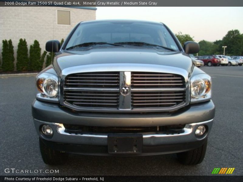 Mineral Gray Metallic / Medium Slate Gray 2008 Dodge Ram 2500 ST Quad Cab 4x4