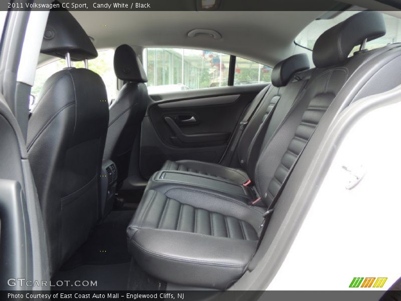 Candy White / Black 2011 Volkswagen CC Sport