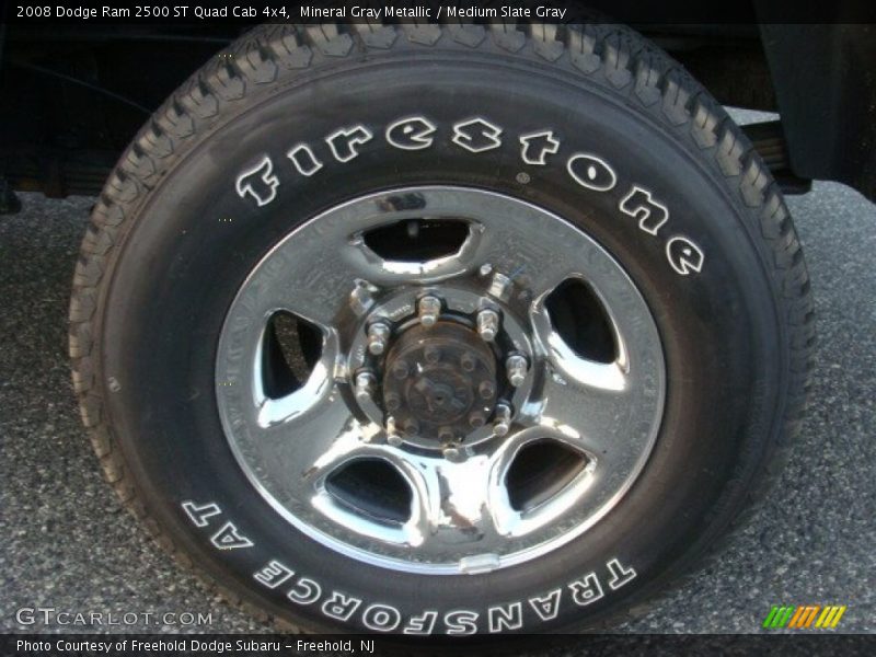 Mineral Gray Metallic / Medium Slate Gray 2008 Dodge Ram 2500 ST Quad Cab 4x4
