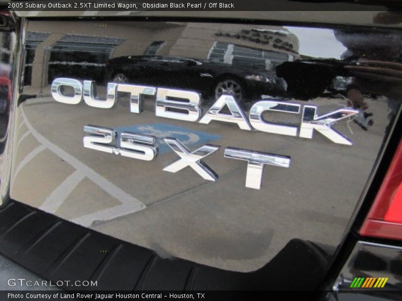 Obsidian Black Pearl / Off Black 2005 Subaru Outback 2.5XT Limited Wagon