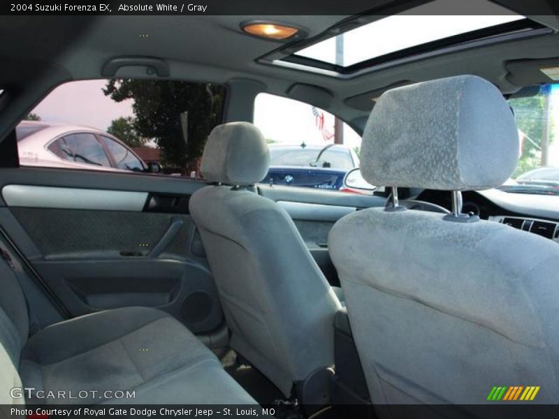 Absolute White / Gray 2004 Suzuki Forenza EX