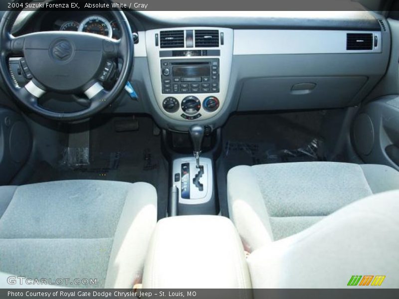 Absolute White / Gray 2004 Suzuki Forenza EX