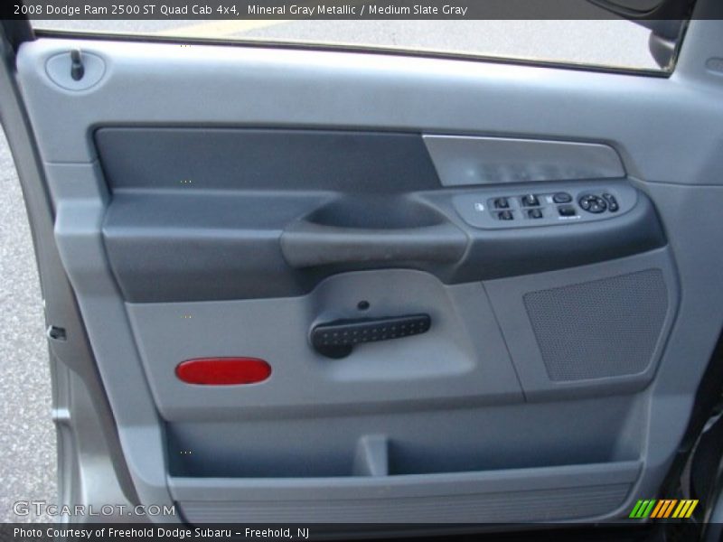 Mineral Gray Metallic / Medium Slate Gray 2008 Dodge Ram 2500 ST Quad Cab 4x4
