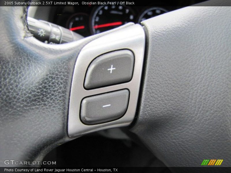 Obsidian Black Pearl / Off Black 2005 Subaru Outback 2.5XT Limited Wagon
