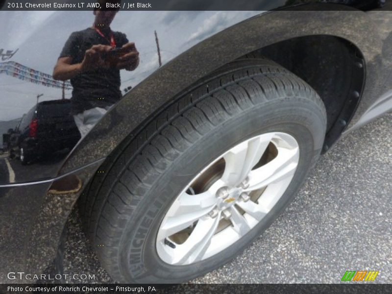 Black / Jet Black 2011 Chevrolet Equinox LT AWD