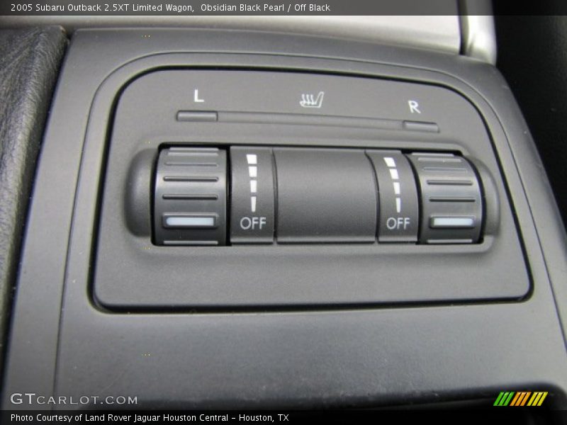 Obsidian Black Pearl / Off Black 2005 Subaru Outback 2.5XT Limited Wagon