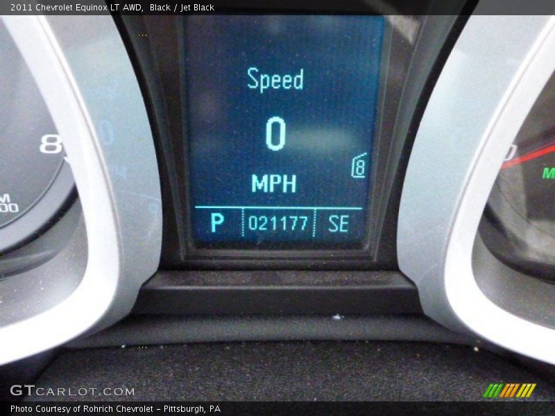 Black / Jet Black 2011 Chevrolet Equinox LT AWD