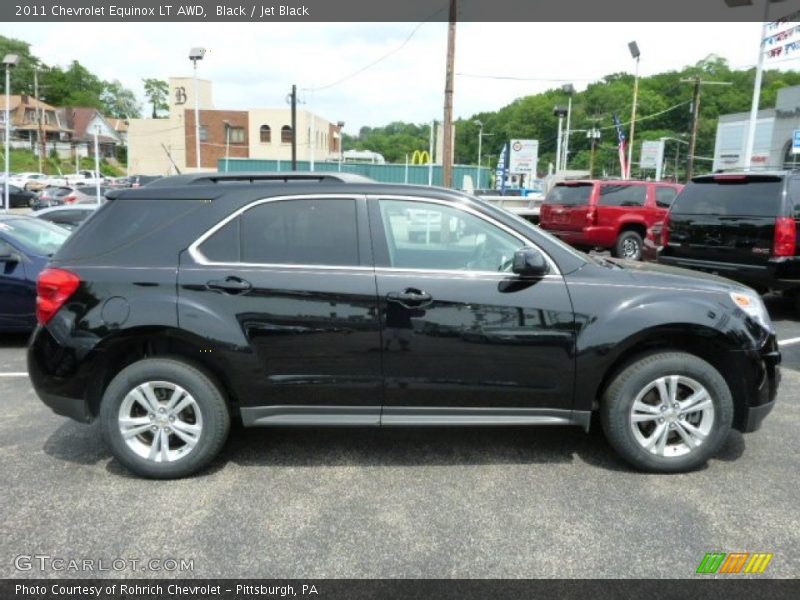Black / Jet Black 2011 Chevrolet Equinox LT AWD