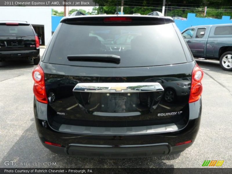 Black / Jet Black 2011 Chevrolet Equinox LT AWD