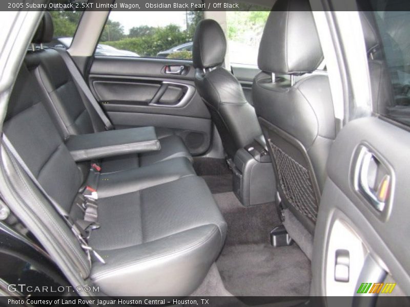 Obsidian Black Pearl / Off Black 2005 Subaru Outback 2.5XT Limited Wagon