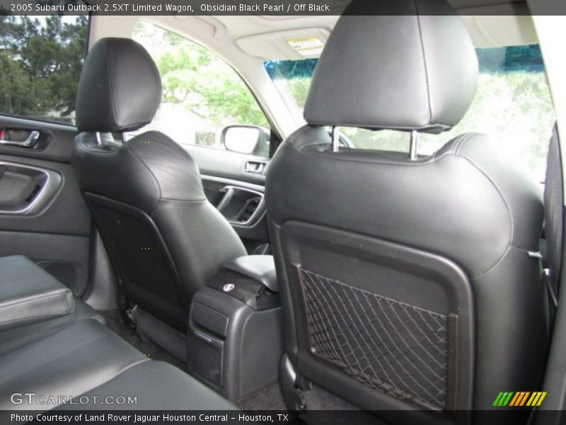 Obsidian Black Pearl / Off Black 2005 Subaru Outback 2.5XT Limited Wagon