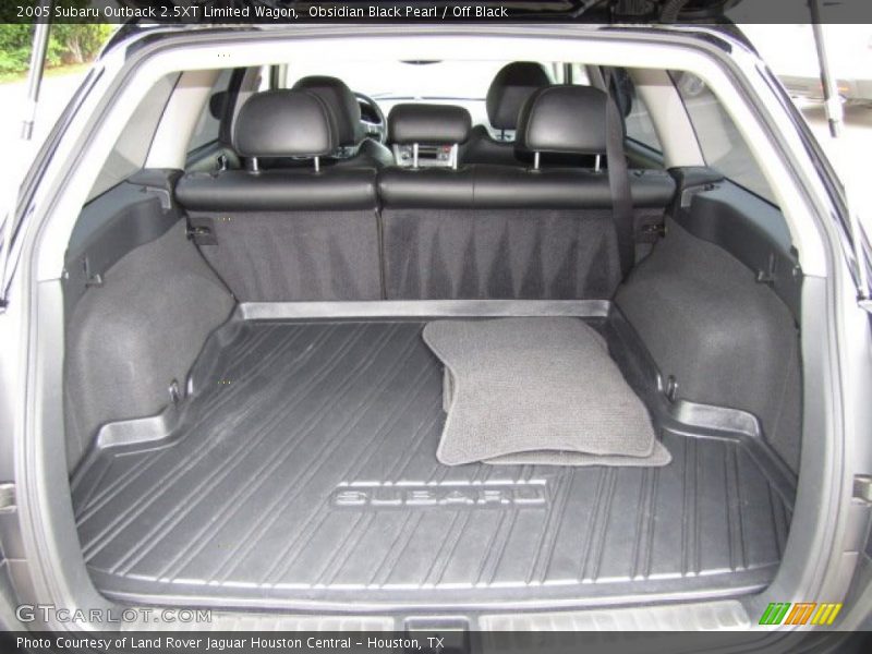 Obsidian Black Pearl / Off Black 2005 Subaru Outback 2.5XT Limited Wagon