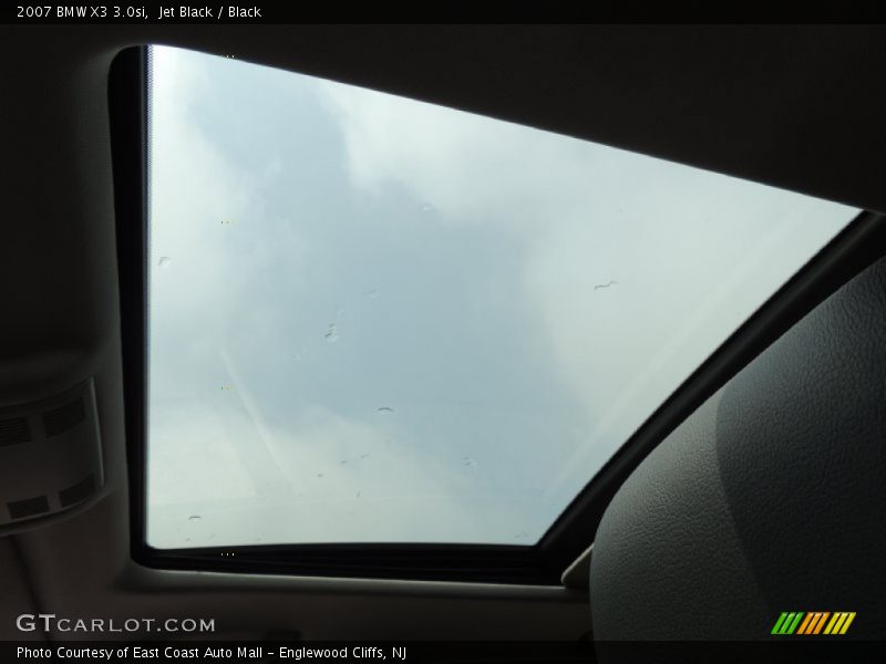 Jet Black / Black 2007 BMW X3 3.0si