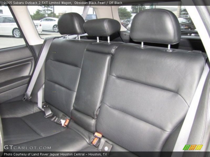 Obsidian Black Pearl / Off Black 2005 Subaru Outback 2.5XT Limited Wagon
