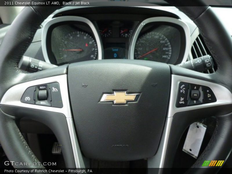 Black / Jet Black 2011 Chevrolet Equinox LT AWD