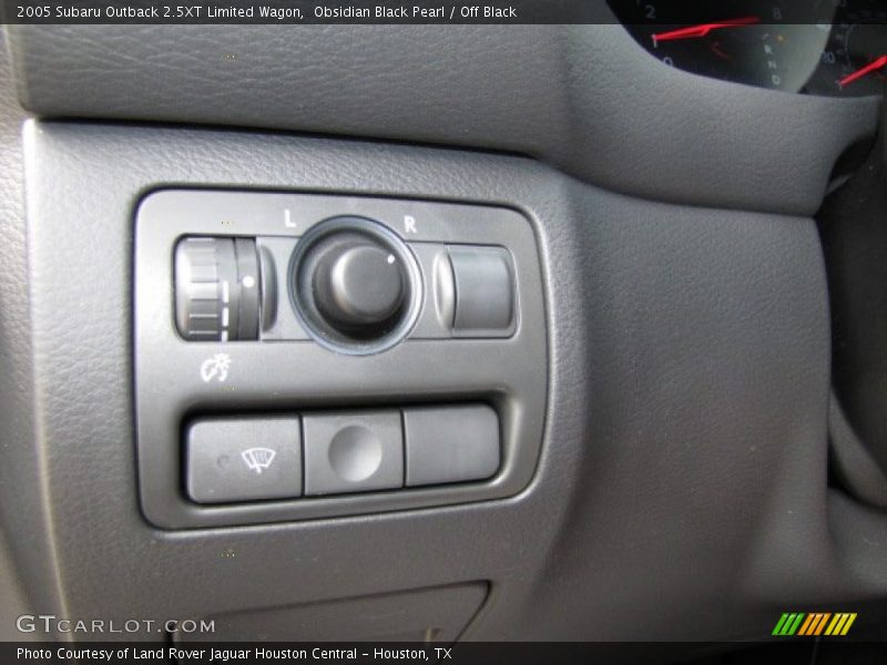 Obsidian Black Pearl / Off Black 2005 Subaru Outback 2.5XT Limited Wagon