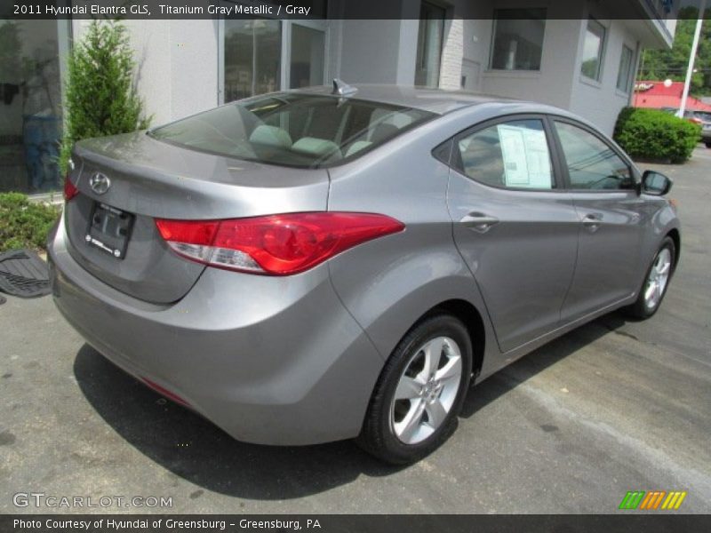 Titanium Gray Metallic / Gray 2011 Hyundai Elantra GLS