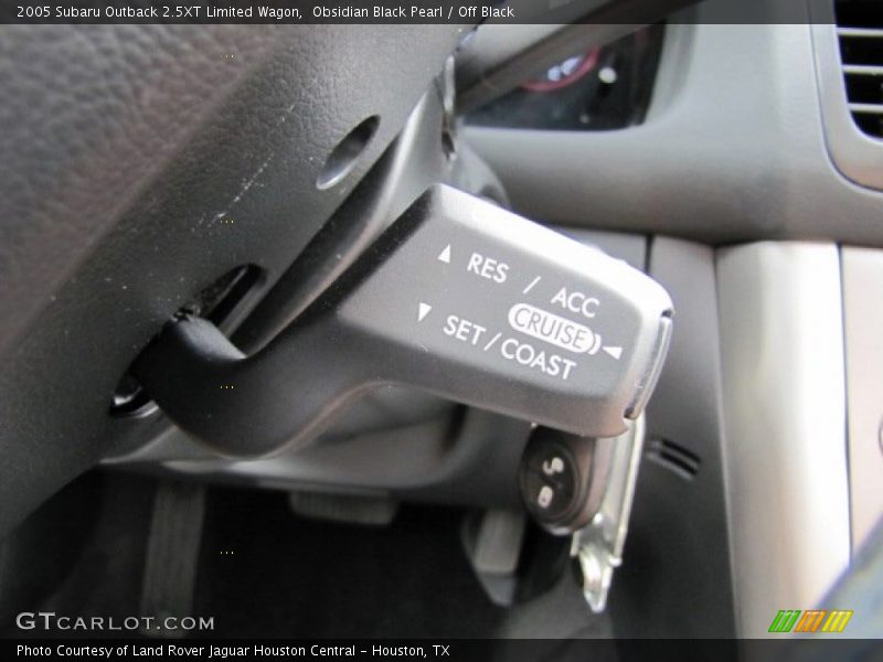 Obsidian Black Pearl / Off Black 2005 Subaru Outback 2.5XT Limited Wagon
