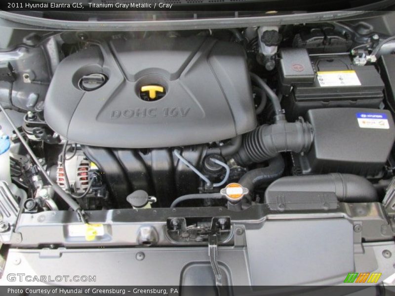 Titanium Gray Metallic / Gray 2011 Hyundai Elantra GLS