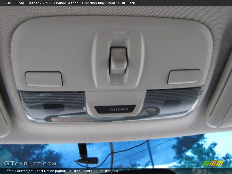 Obsidian Black Pearl / Off Black 2005 Subaru Outback 2.5XT Limited Wagon