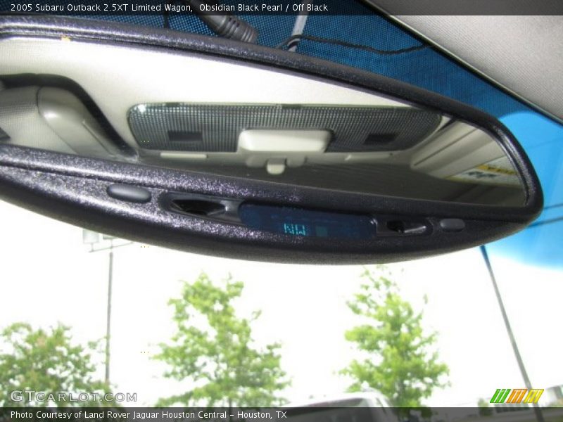 Obsidian Black Pearl / Off Black 2005 Subaru Outback 2.5XT Limited Wagon