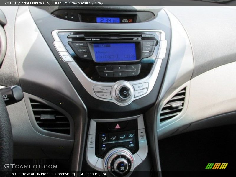 Titanium Gray Metallic / Gray 2011 Hyundai Elantra GLS