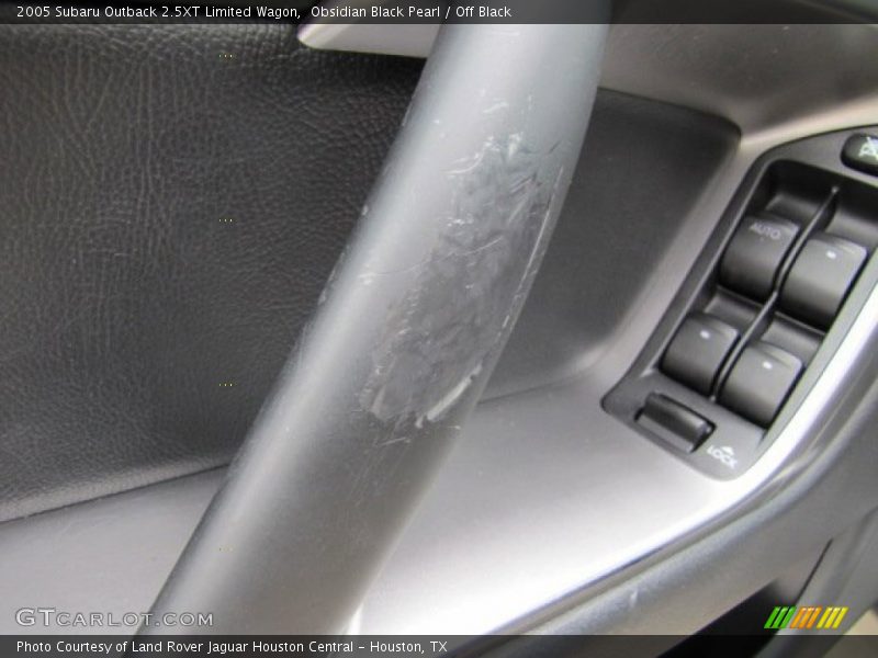 Obsidian Black Pearl / Off Black 2005 Subaru Outback 2.5XT Limited Wagon