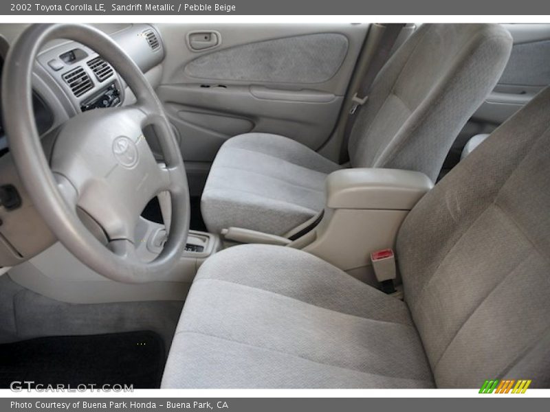 Sandrift Metallic / Pebble Beige 2002 Toyota Corolla LE