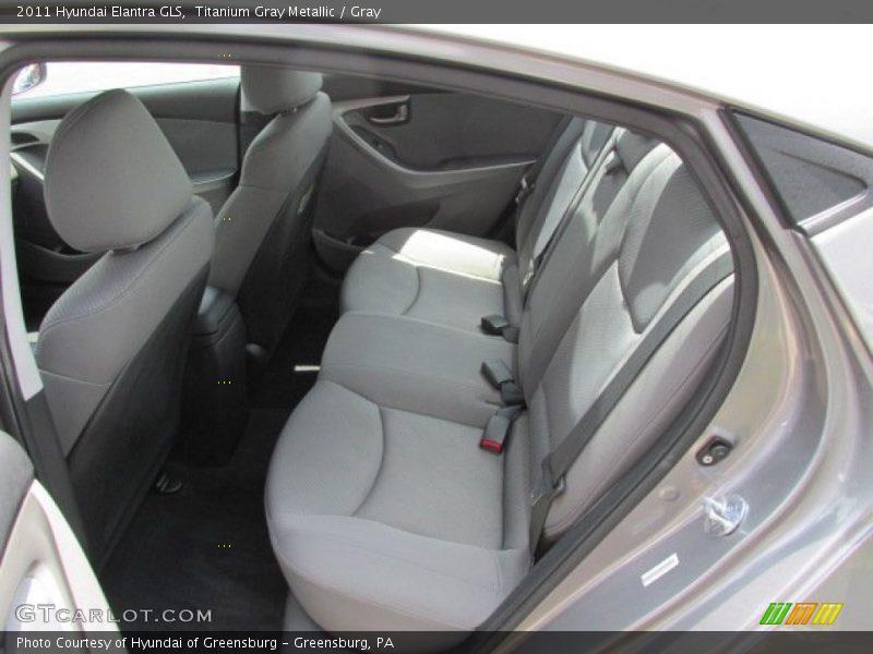 Titanium Gray Metallic / Gray 2011 Hyundai Elantra GLS