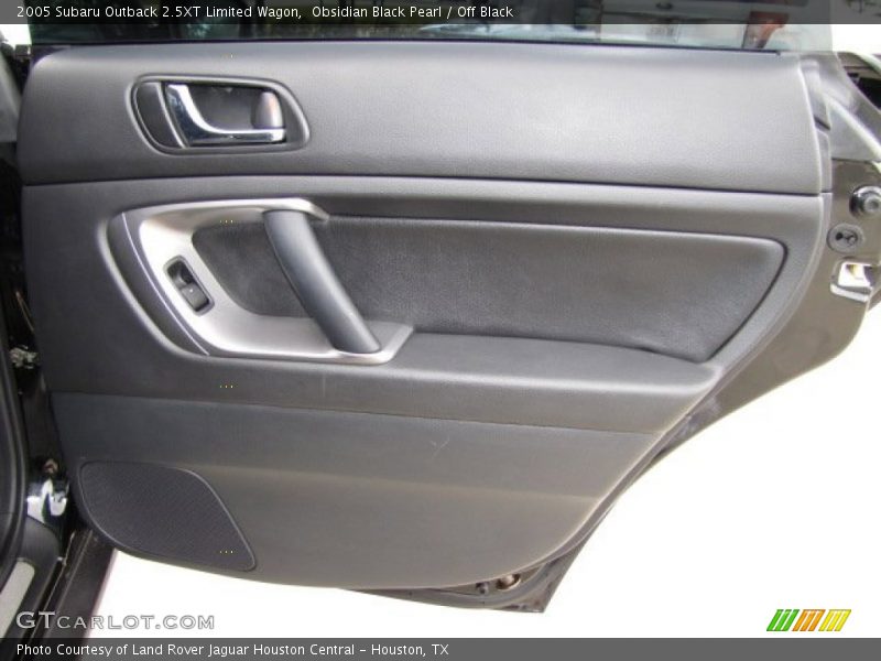 Obsidian Black Pearl / Off Black 2005 Subaru Outback 2.5XT Limited Wagon