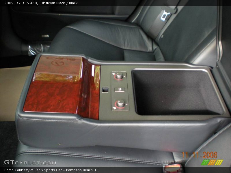 Obsidian Black / Black 2009 Lexus LS 460