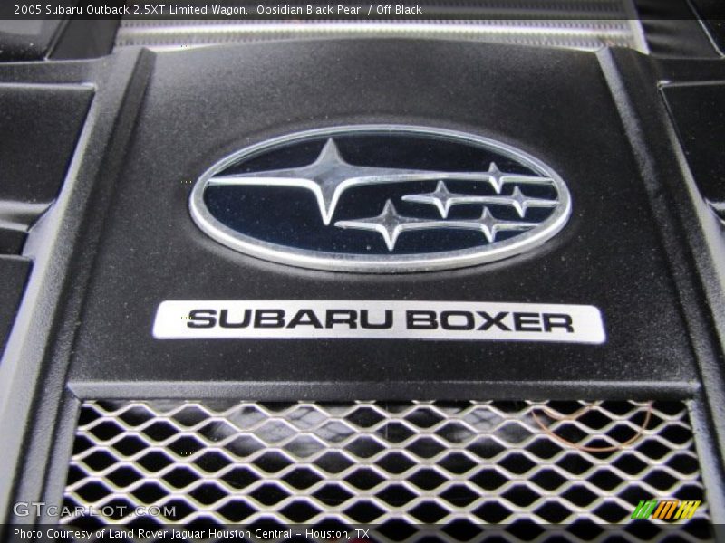 Obsidian Black Pearl / Off Black 2005 Subaru Outback 2.5XT Limited Wagon