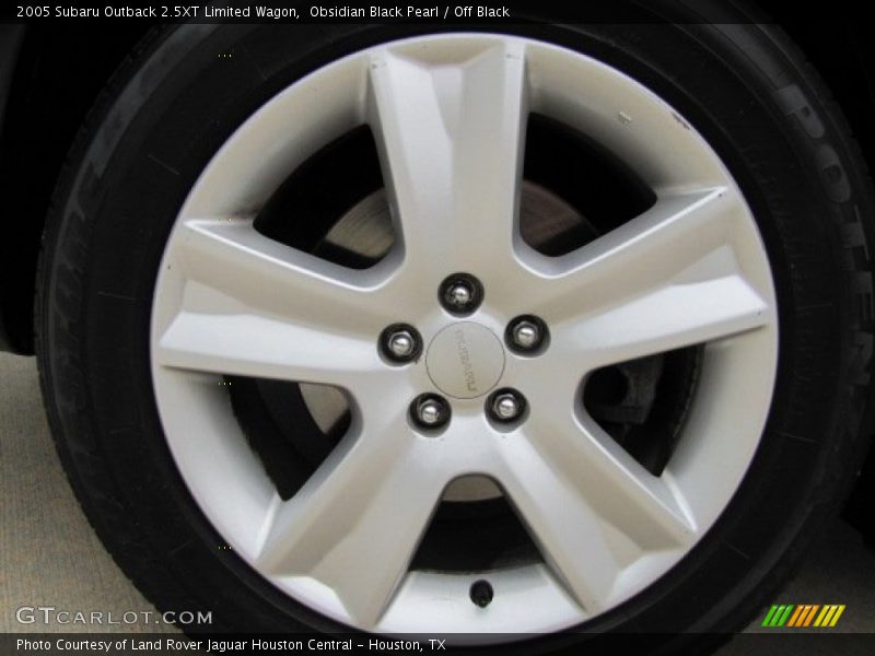 Obsidian Black Pearl / Off Black 2005 Subaru Outback 2.5XT Limited Wagon