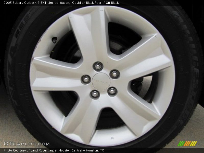 Obsidian Black Pearl / Off Black 2005 Subaru Outback 2.5XT Limited Wagon