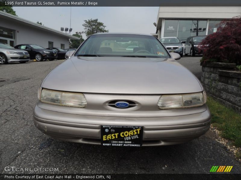 Pumice Metallic / Beige 1995 Ford Taurus GL Sedan