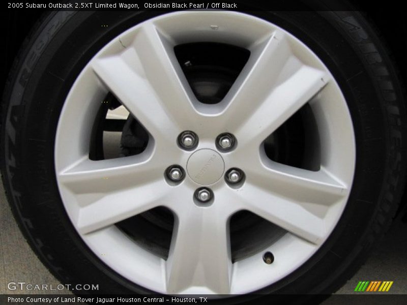 Obsidian Black Pearl / Off Black 2005 Subaru Outback 2.5XT Limited Wagon