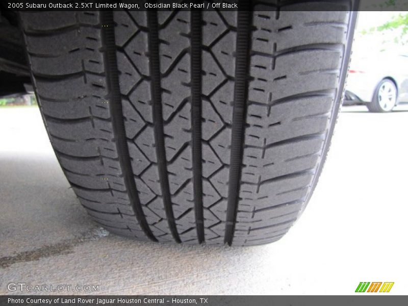 Obsidian Black Pearl / Off Black 2005 Subaru Outback 2.5XT Limited Wagon