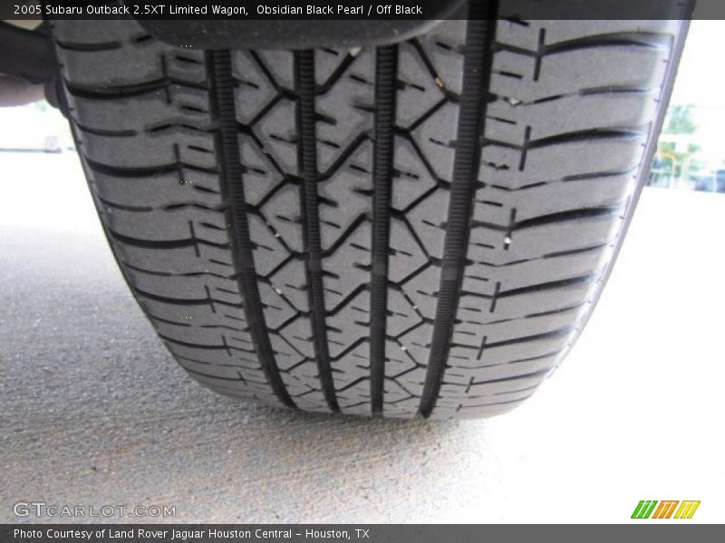 Obsidian Black Pearl / Off Black 2005 Subaru Outback 2.5XT Limited Wagon