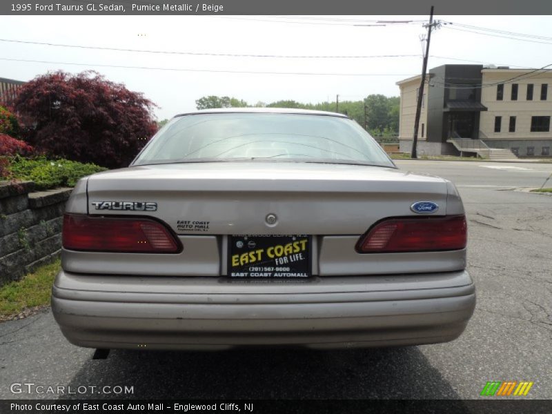 Pumice Metallic / Beige 1995 Ford Taurus GL Sedan