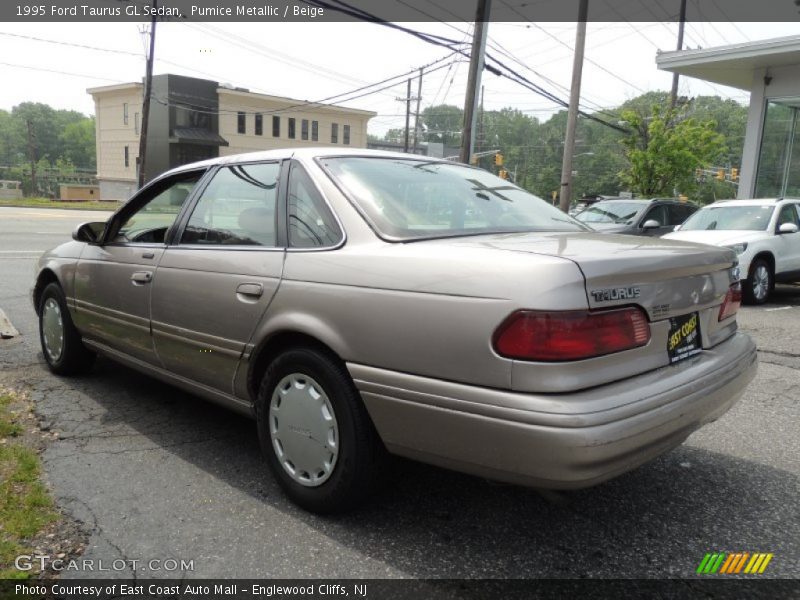 Pumice Metallic / Beige 1995 Ford Taurus GL Sedan