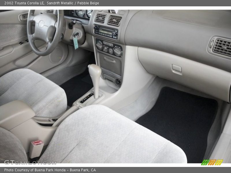 Sandrift Metallic / Pebble Beige 2002 Toyota Corolla LE
