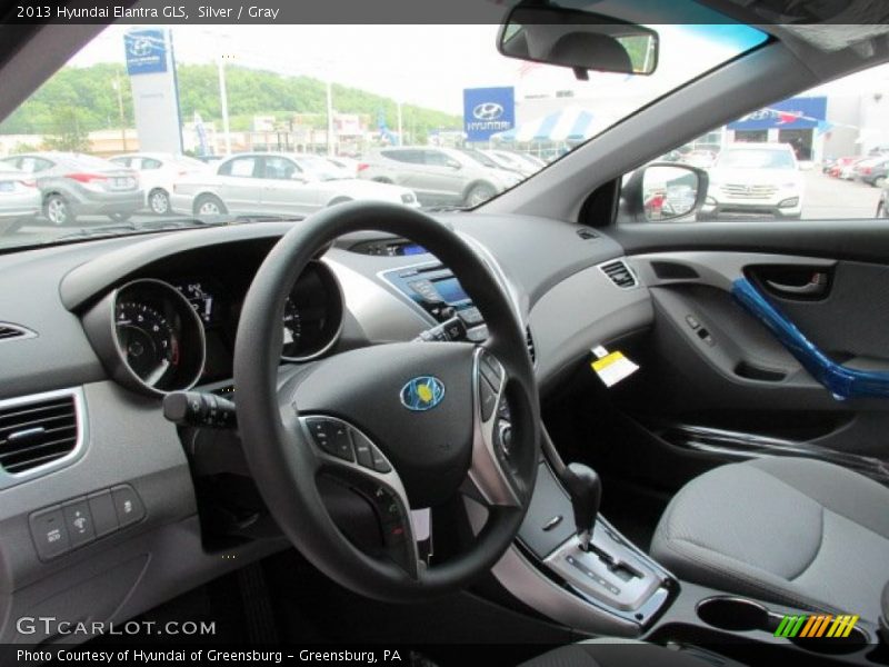 Silver / Gray 2013 Hyundai Elantra GLS