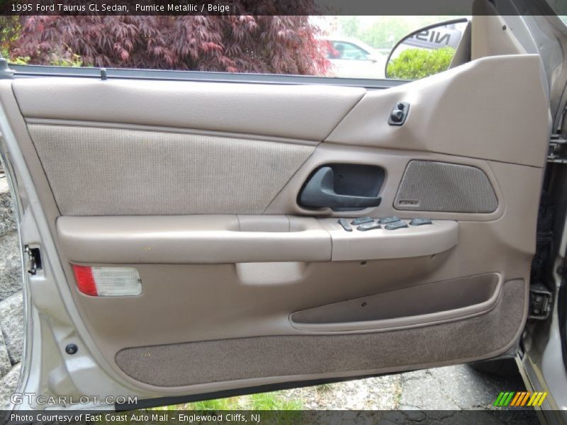 Pumice Metallic / Beige 1995 Ford Taurus GL Sedan