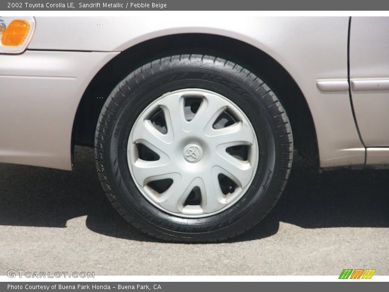 Sandrift Metallic / Pebble Beige 2002 Toyota Corolla LE