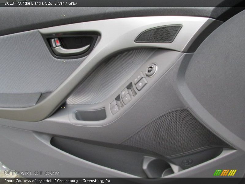 Silver / Gray 2013 Hyundai Elantra GLS