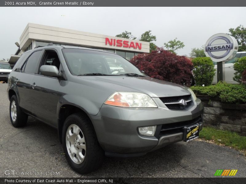 Granite Green Metallic / Ebony 2001 Acura MDX