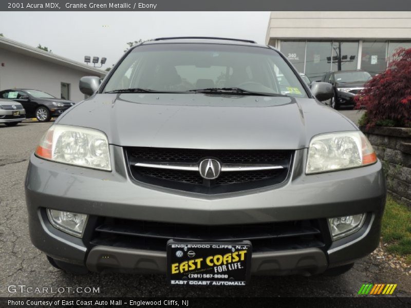 Granite Green Metallic / Ebony 2001 Acura MDX